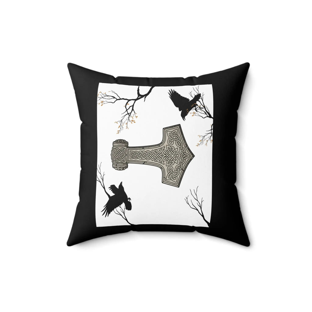 Printify Viking Norse Throw Pillow — Norse Viking Decorative Pillow - Throw Pillows Home Decor