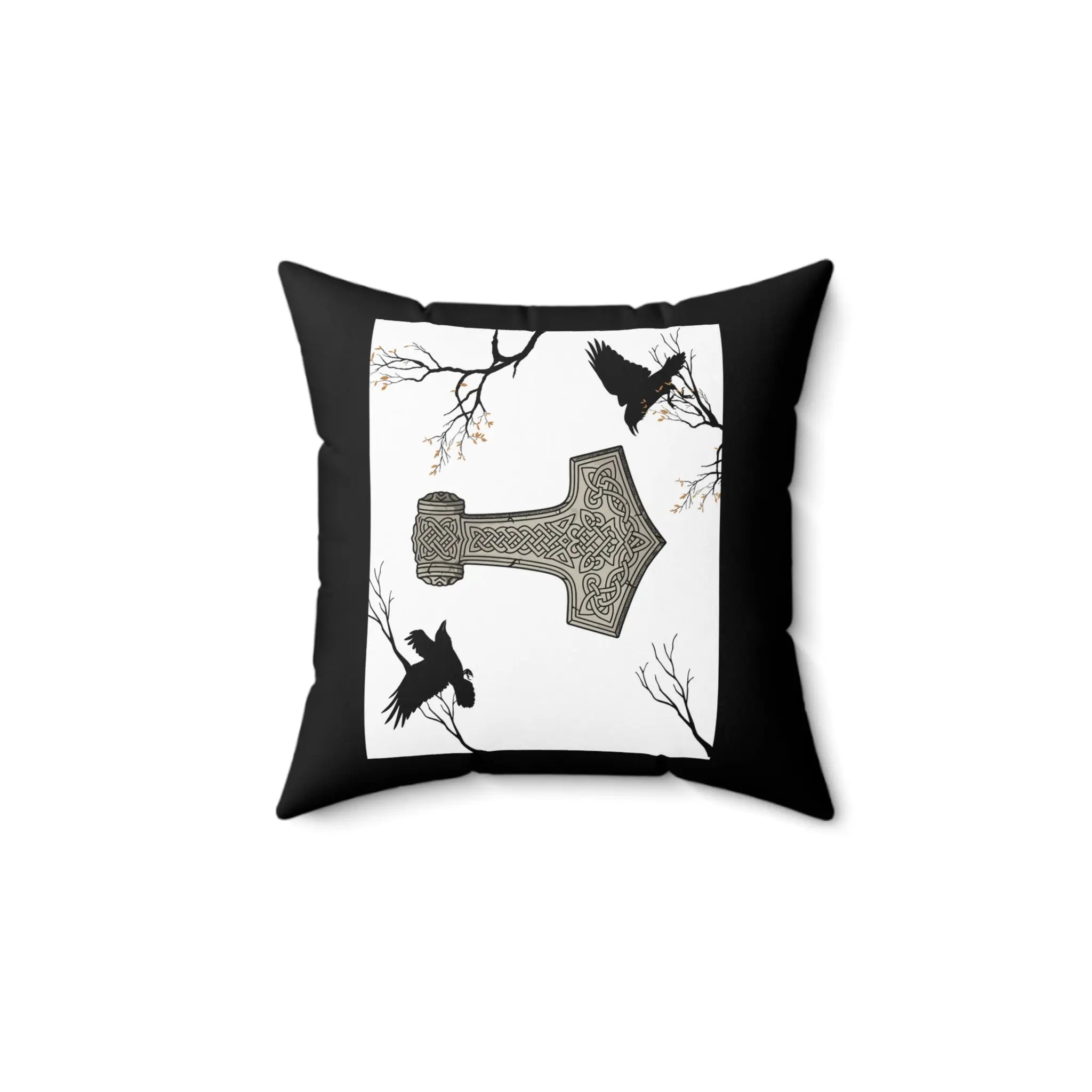 Printify Viking Norse Throw Pillow — Norse Viking Decorative Pillow - Throw Pillows Home Decor