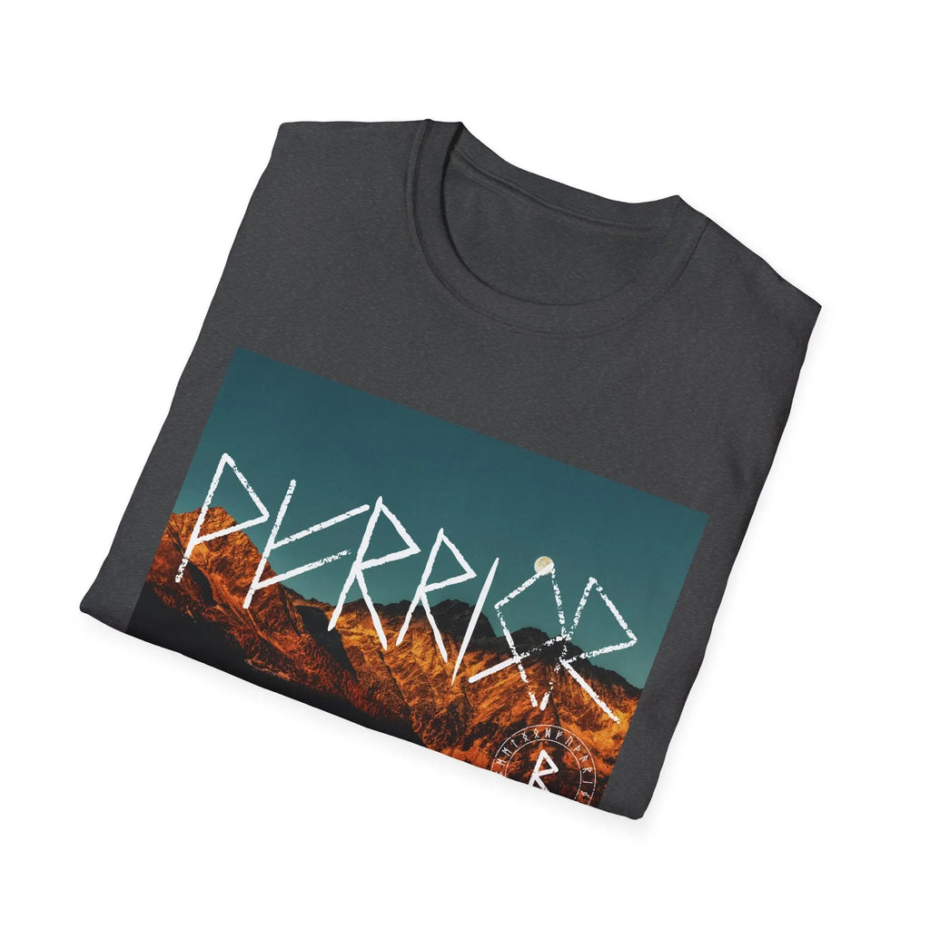 Printify Warrior Rune T-Shirt — Viking Rune Graphic Tee - T-Shirts T-Shirt