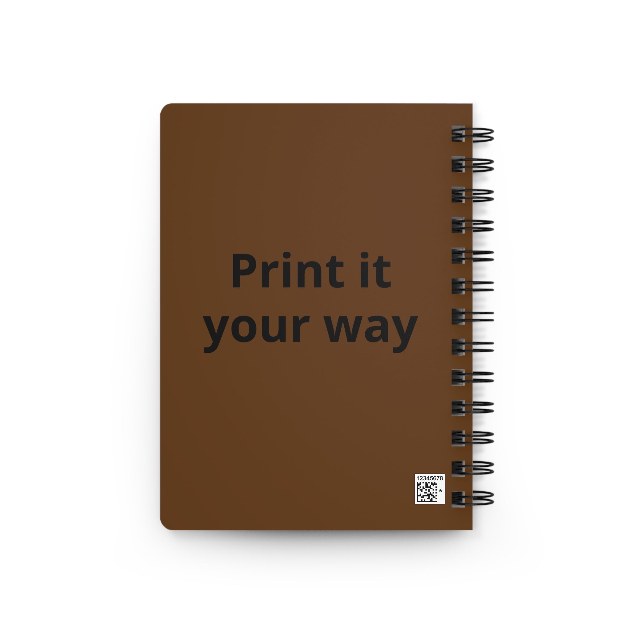 Bear Spirit Spiral Journal — Norse Rune Mandala Notebook