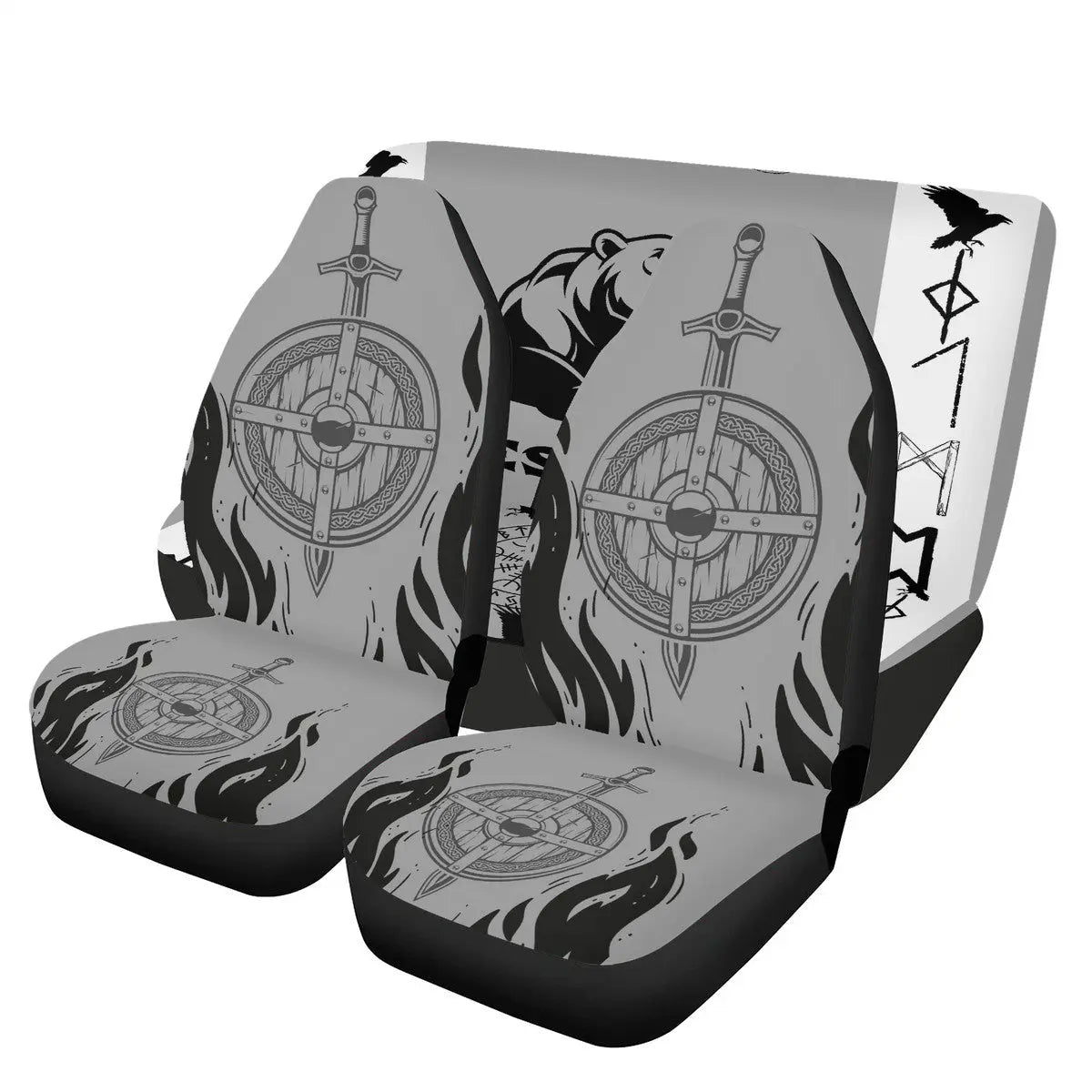 Valkyrie Threads! Beserker's Fury Custom Fit Car Seat Covers - Uncategorized car seat cover
