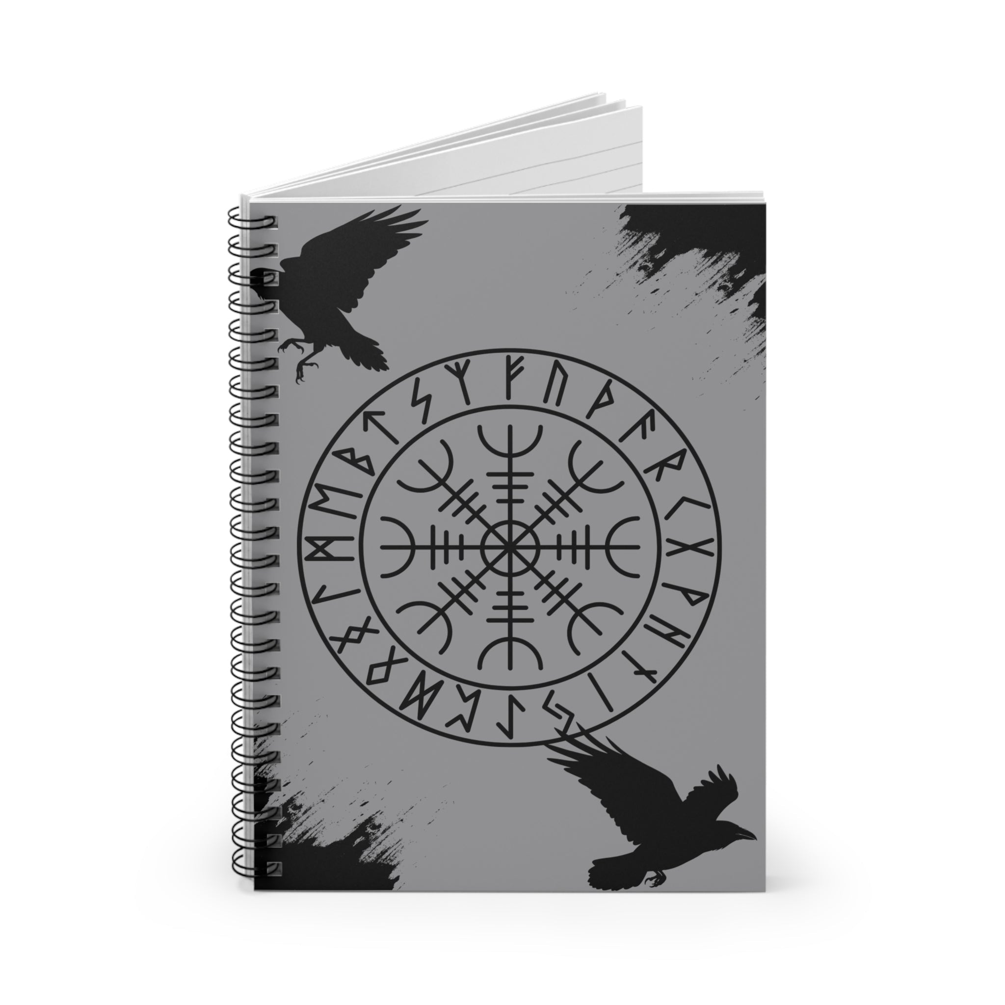 Helm of Awe Spiral Notebook - Ruled Line