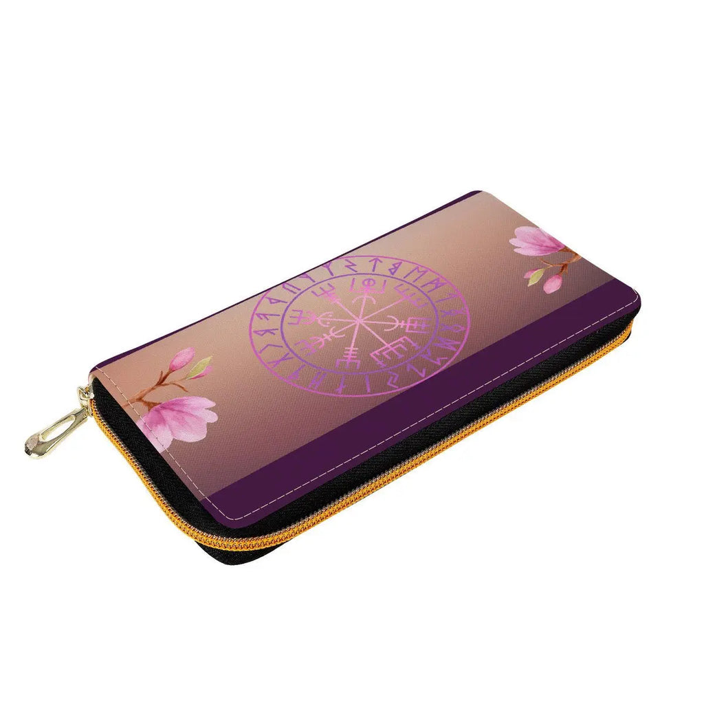Valkyrie Threads! Vegvisir Design Purse Clutch - Wallets Clutch Bag